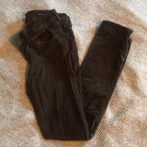 Skinny Fit Brown Cords